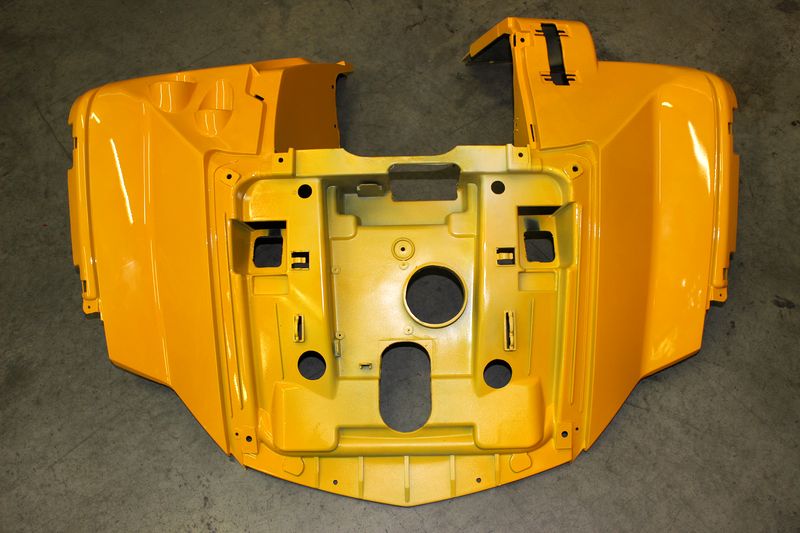облицовка, передняя (желтый) - CFMOTO X6 EFI