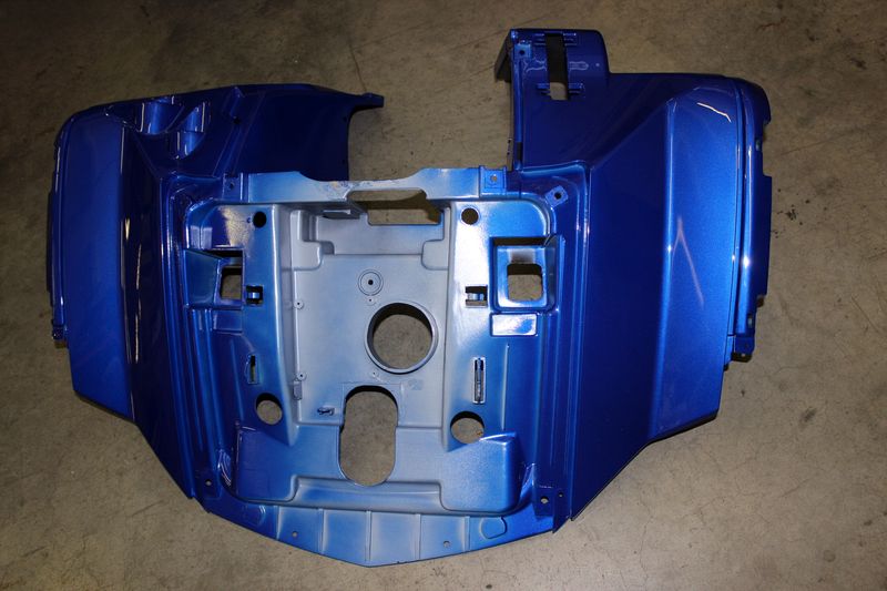 облицовка, передняя, синий металлик - CFMOTO X6 EFI
