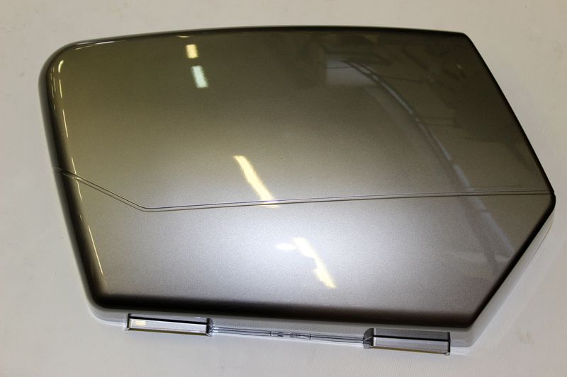 крышка кофра бокового, левая (серый) - CFMOTO 650 TK