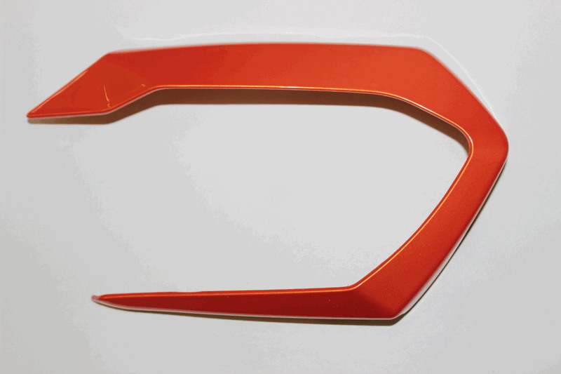 накладка защиты рук, левая (оранжевый) - CFMOTO X6 EPS