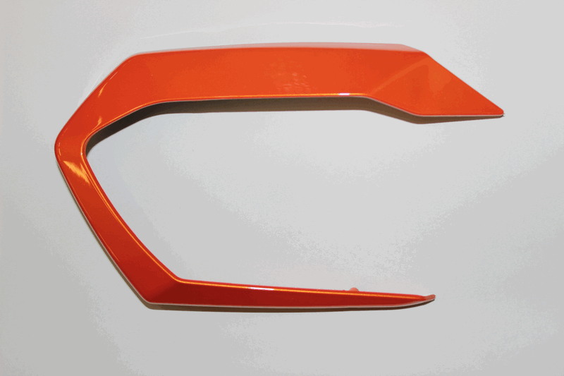 накладка защиты рук, правая (оранжевый) - CFMOTO X6 EPS