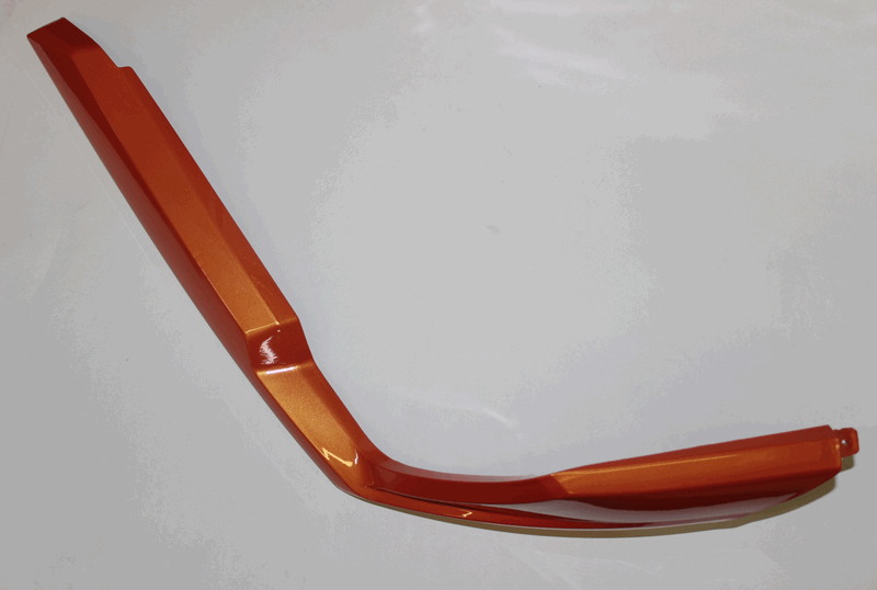 накладка декоративная, левая (оранжевый) - CFORCE 1000 (X10) EPS