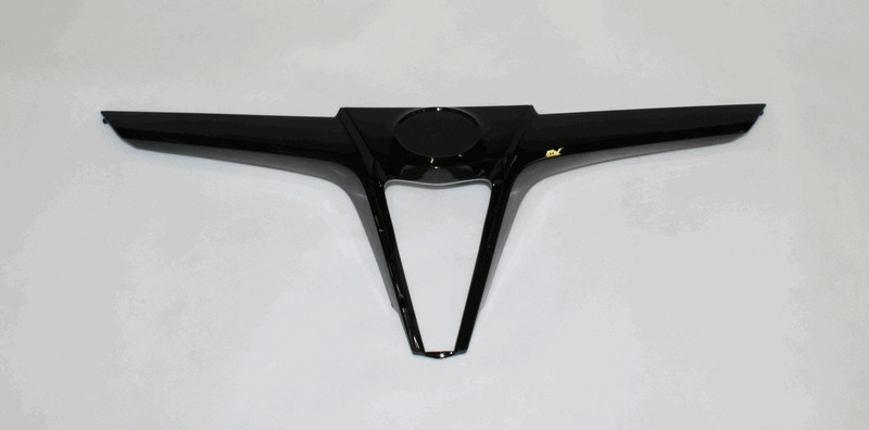 декоративная накладка передняя центральная (черный) - CFORCE 1000 (X10) EPS
