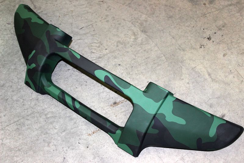 накладка бампера (камуфляж зеленый/CAMO GREEN) - CF500