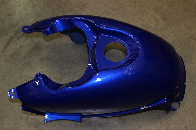 облицовка бензобака (синий металлик) - CF500-2A
