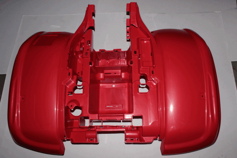 облицовка задняя (красный) - CF500