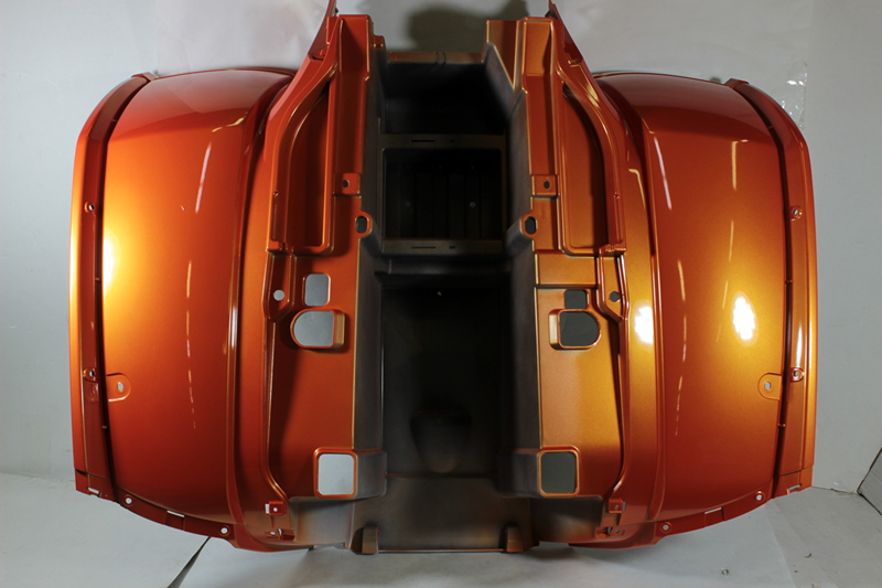 облицовка задняя (оранжевый) - CFMOTO X5 H.O. EFI and EPS