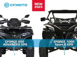 Новые модели ZFORCE 1000 Sport R EPS и CFMOTO CFORCE 600 Advanced EPS!