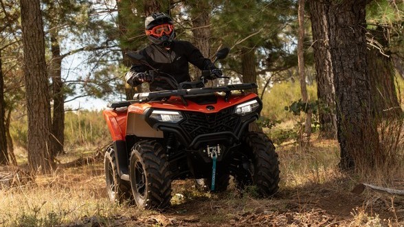 cfmoto cforce 400l eps в лесополосе