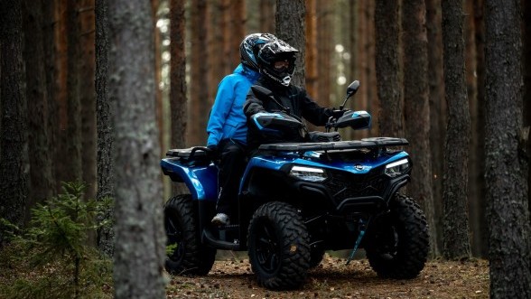 cfmoto cforce 500 eps тест-драйв в лесополосе