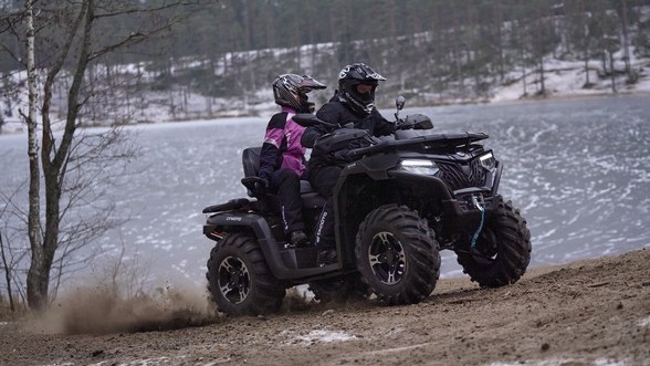 квадроцикл cfmoto cforce 600 advanced eps тест-драйв