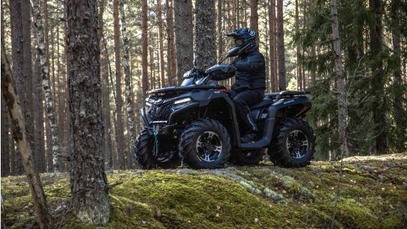 cfmoto cforce 600 s advanced eps тест-драйв в лесу