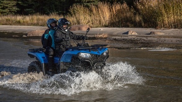 cfmoto cforce 500 basic тест-драйв